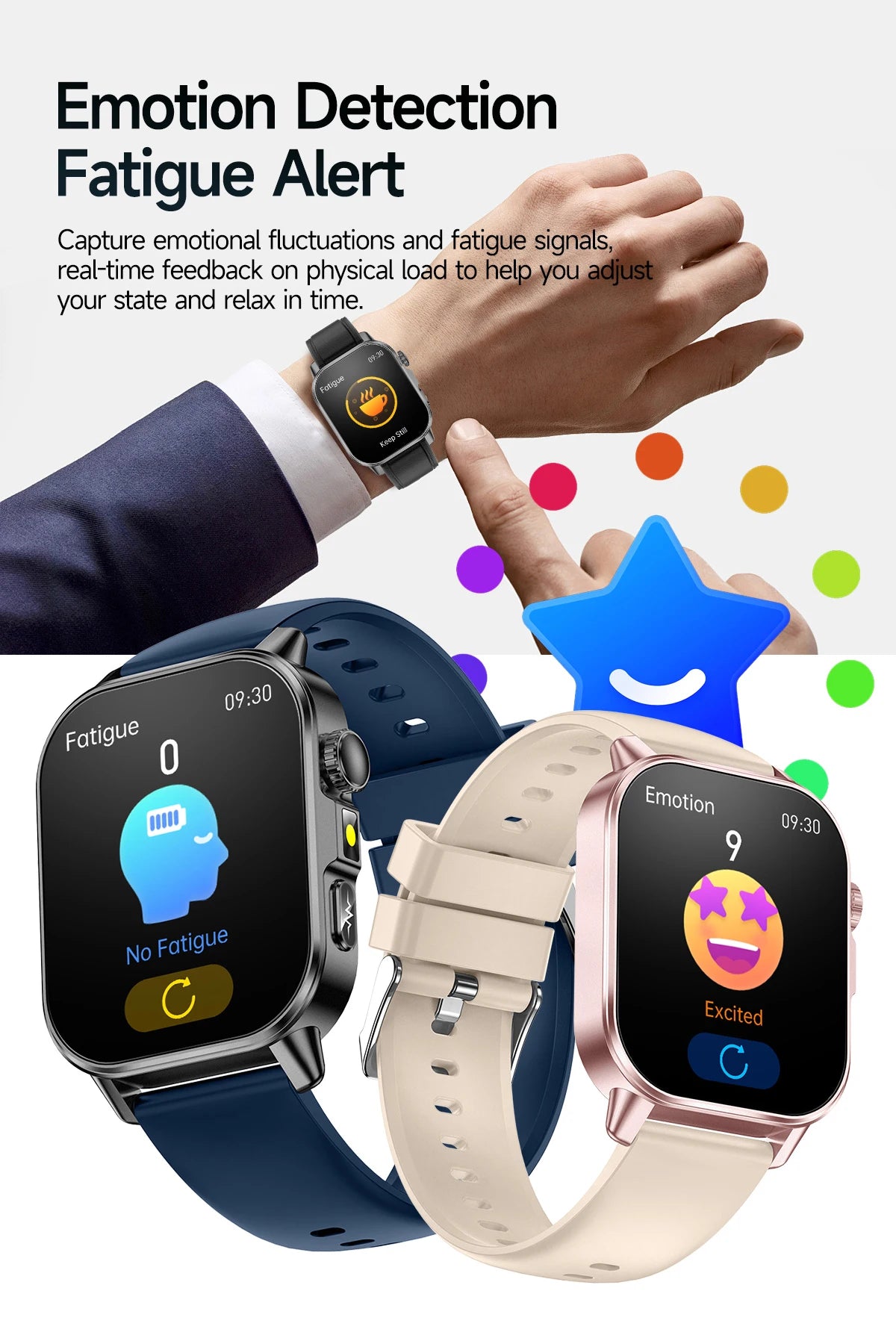 Body Composition analysis Monitoring Smart Watch Men ECG Heart Rate Blood pressure Uric Acid Health Tracker Smartwatches 2026New