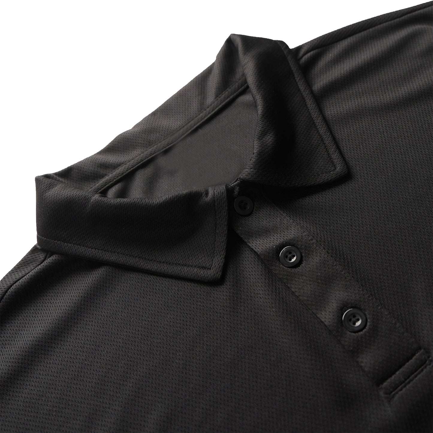 5-piece men's summer solid color short sleeved polo shirt breathable quick drying short sleeved top