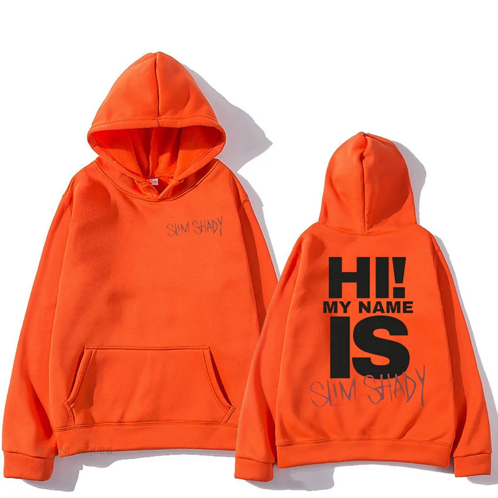 Eminem Slim Shady Hoodies Sudaderas Con Capucha Long Sleeve Men Women