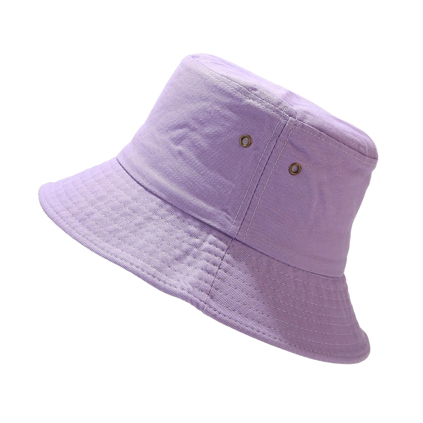 Fluorescent Green Bucket Hat Four Seasons Candy Color Personalized Street Dance Fashion Style Women's and Men's Fisherman Hat