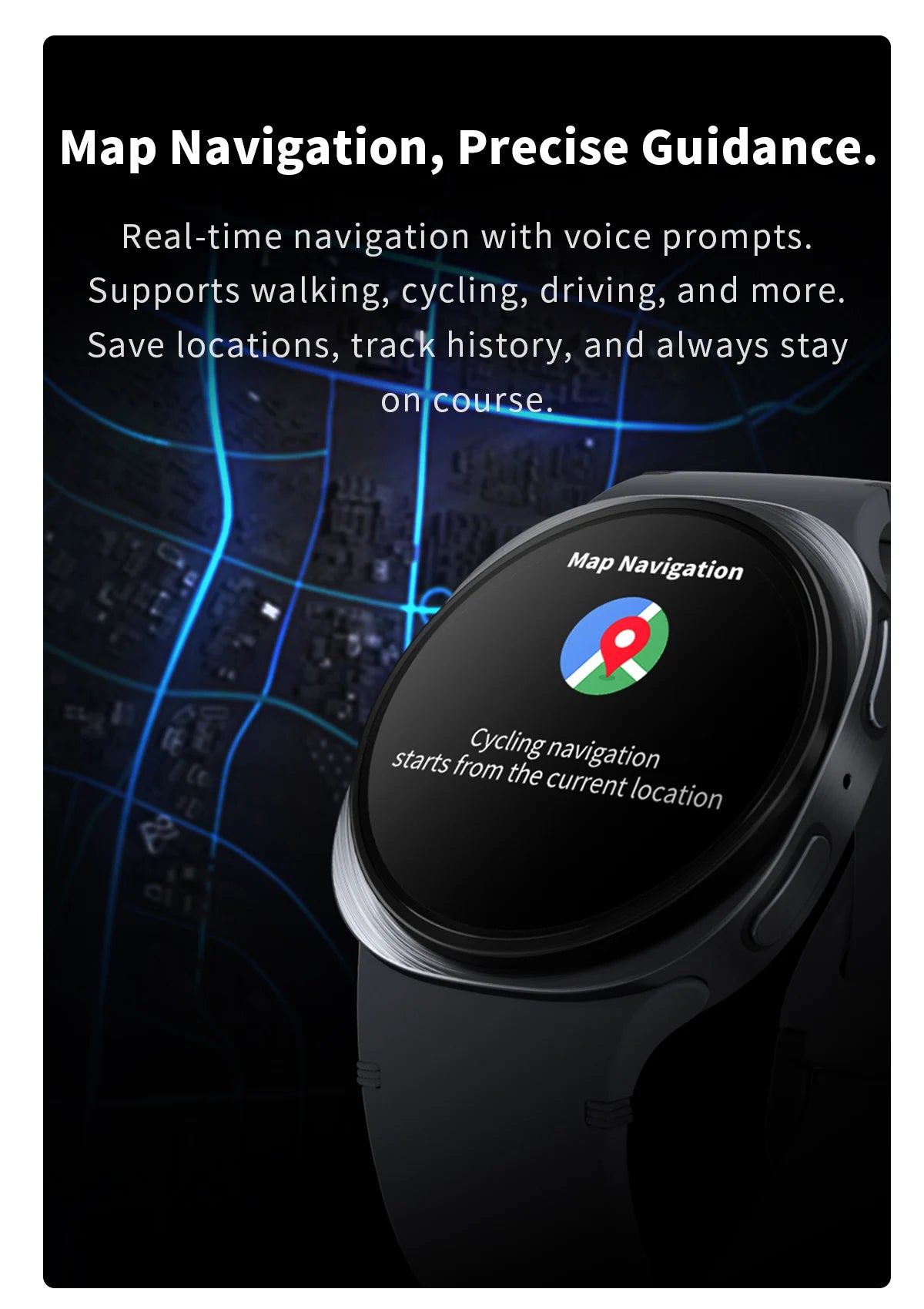 2025 New Watches 8 GPS Track Smartwatch For Man Women Health Sport AMOLED Heart Rate NFC Bluetooth Call Waterproof Smart Watch