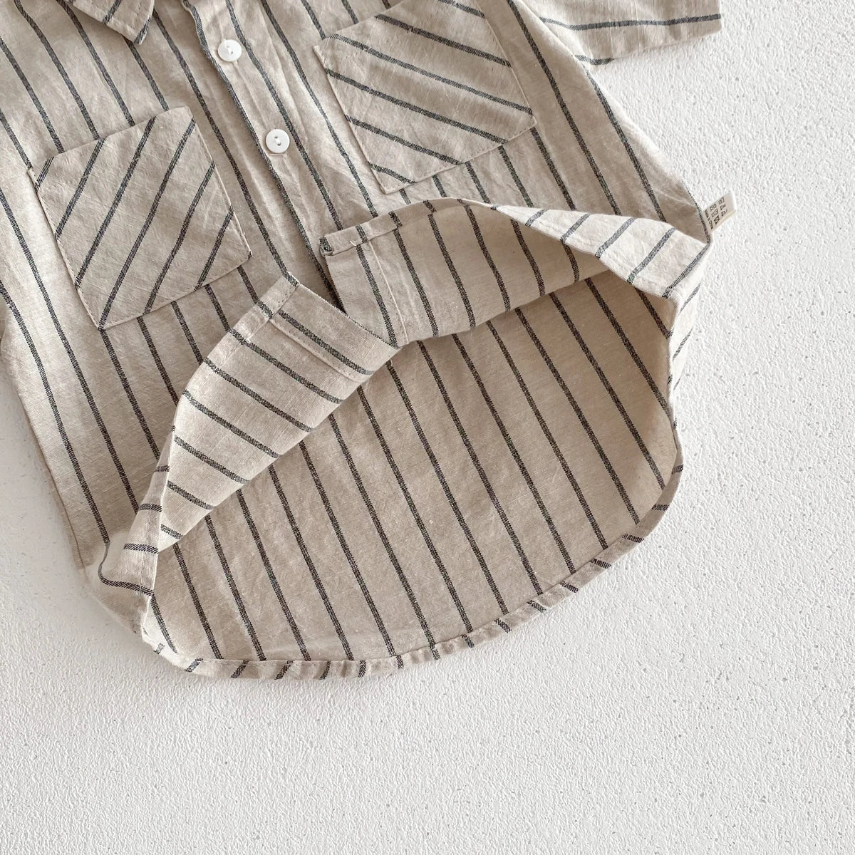 1-5 Years Old Kids Boys Clothes Summer Kids Boys Suit Cotton Striped Baby Boys Short Sleeved Shorts Set