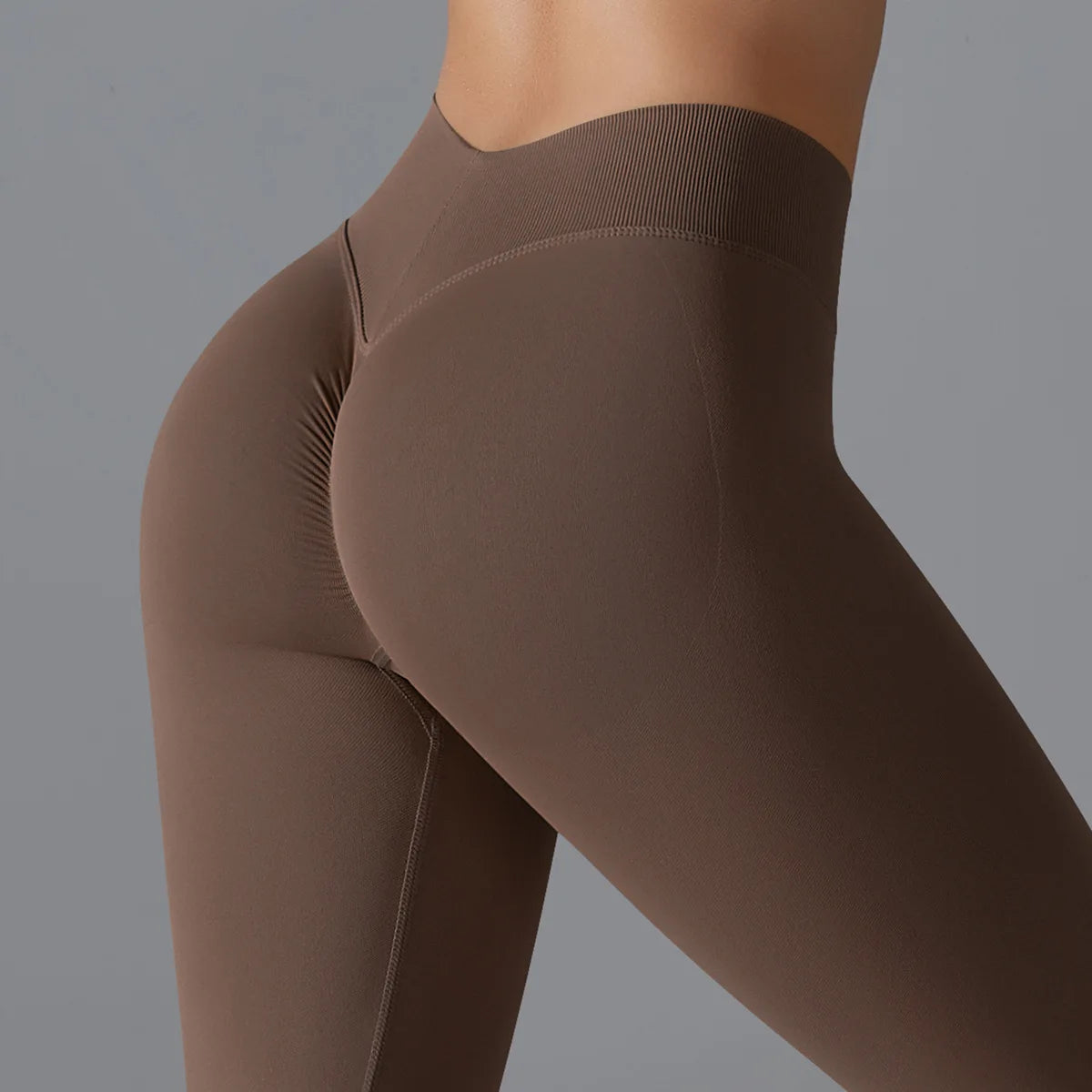 Workout Running Pants Seamless Bubble Butt Fitness Leggings Workout Outfit For Women