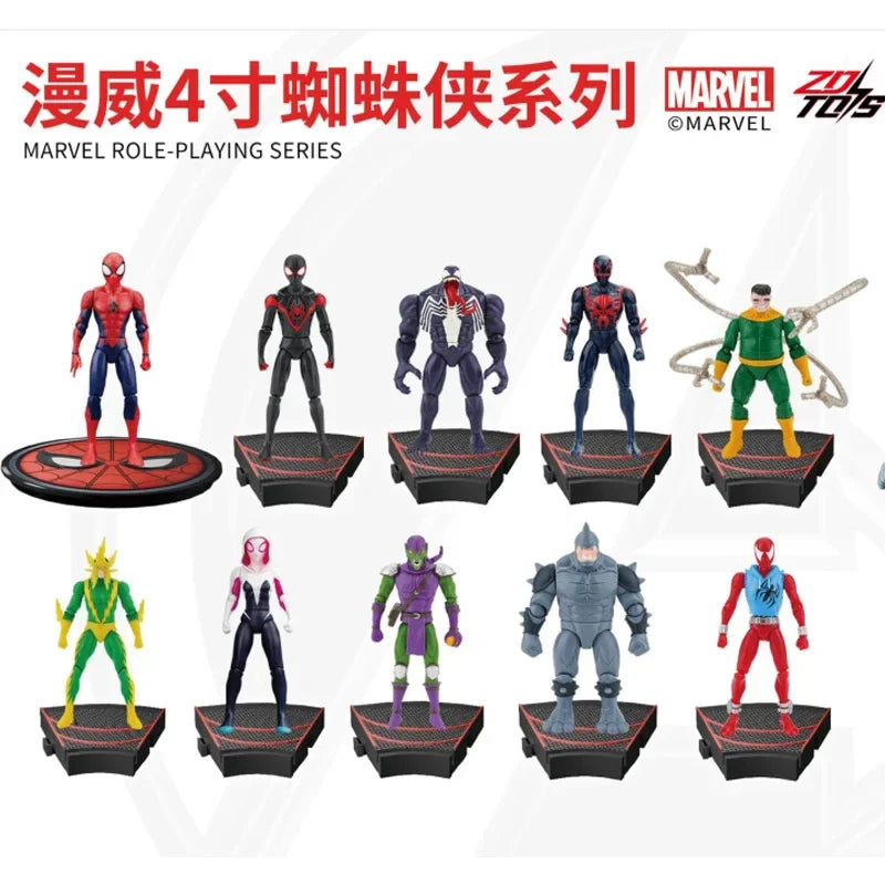 ZD Toys Official Avengers Legends: Iron Man, Spider Man, Thor, Captain America, Thanos, Hulk, War Machine Action Figures