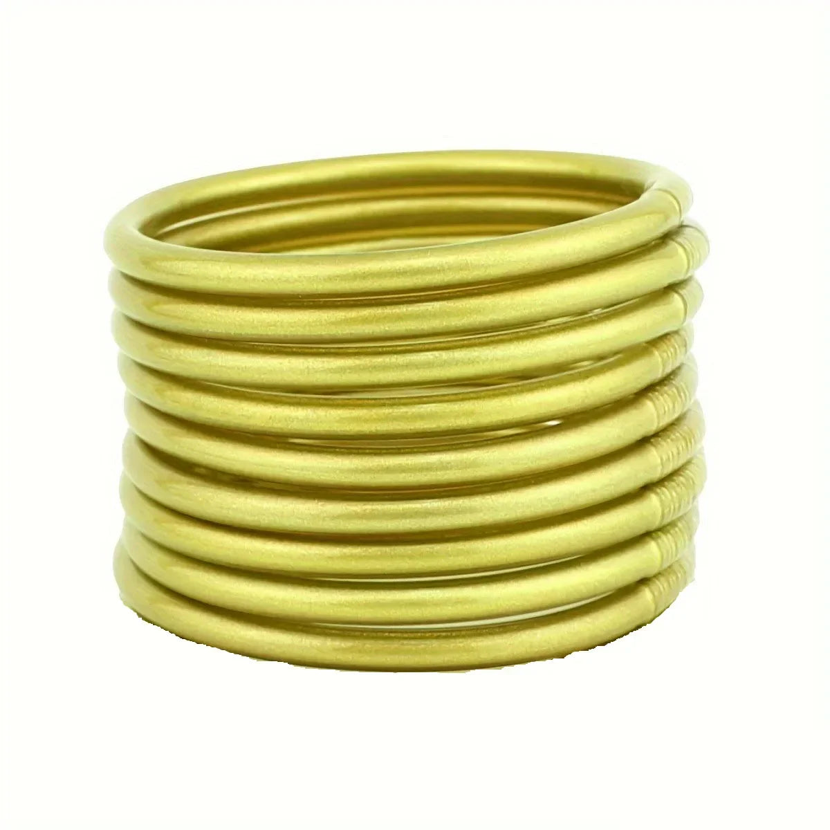 9Pcs/set Buddhist Jonc Bracelet Jewelry Lightweight Bowknot Glitter Jelly Silicone Bangle Bracelet for Women Buddha Girls