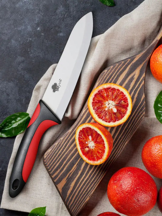 Ceramic Knives Kitchen knives 3 4 5 6 inch Chef knife Cook Set+peeler white