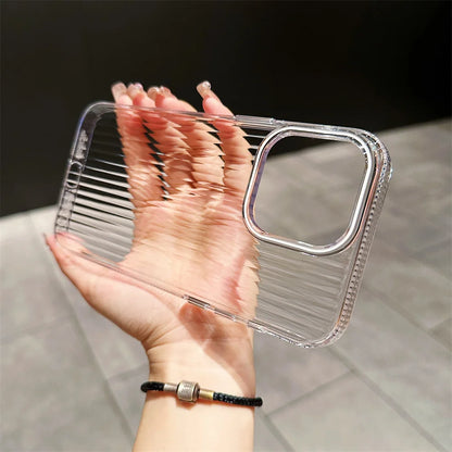 Transparent Phone Case For iPhone 12 13 14 15 16 Pro Max Plus Shockproof Clear Bumper for iphone 16promax Cases Cover