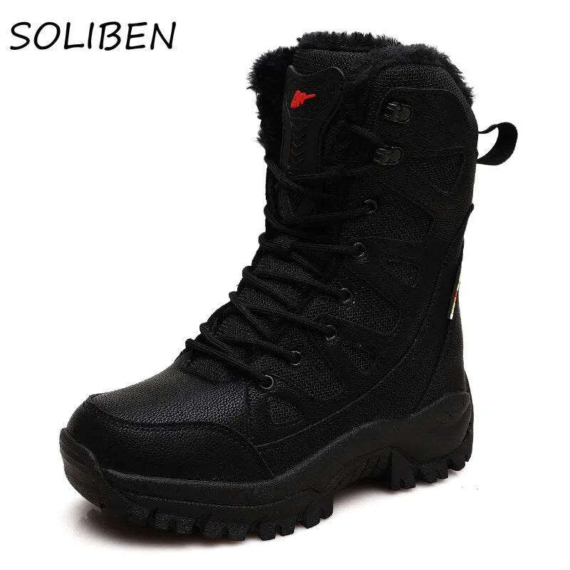 Military Leather Combat Boots for Men Combat Boot Infantry Tactical Boots Army Boots