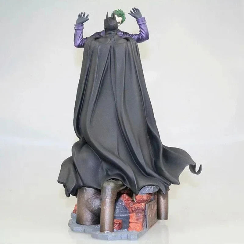 Batman VS Joker Action Figure Arkham Comic Anime Bruce Wayne Joker Figure With Base Big Statue Collection Model Halloween Gifts