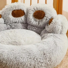 Soft Long Plush Cat kennel dog kennel winter warm pet bed Cat Bed Cat Mat