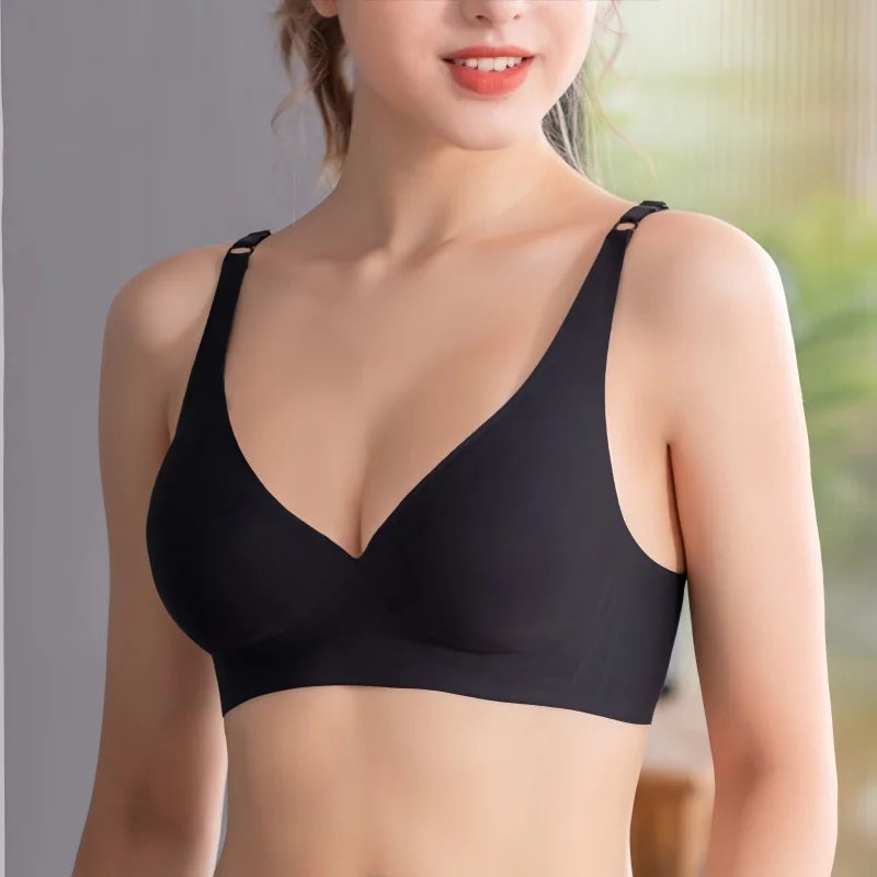 Bra Women Underwear Wireless Brassiere Soft Padded Intimate Female Push Up