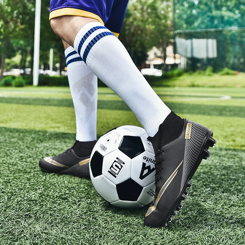 Men's Quality Football Boots Assassin Chuteira Campo TF/AG Football Shoes Futsal