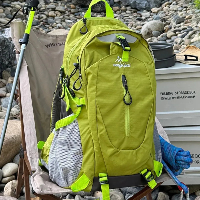Outdoor Hiking Rucksack Backpack Mountaineering Bag for Men Women Sports Trekking Backpack Light Travel Camping