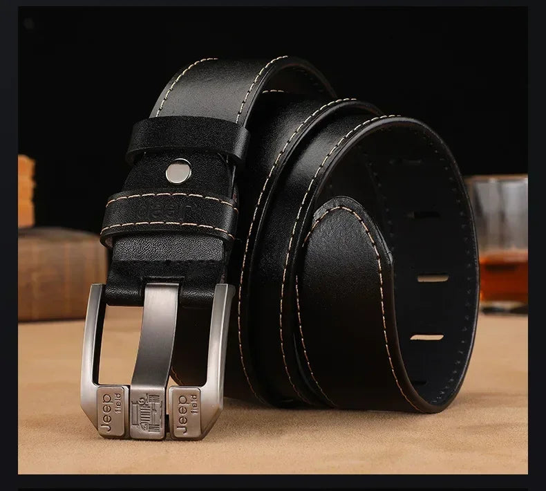 Men High Quality Genuine Leather Belt Luxury Brand Designer Belts Men Fashion Waist Straps for Jeans Trousers