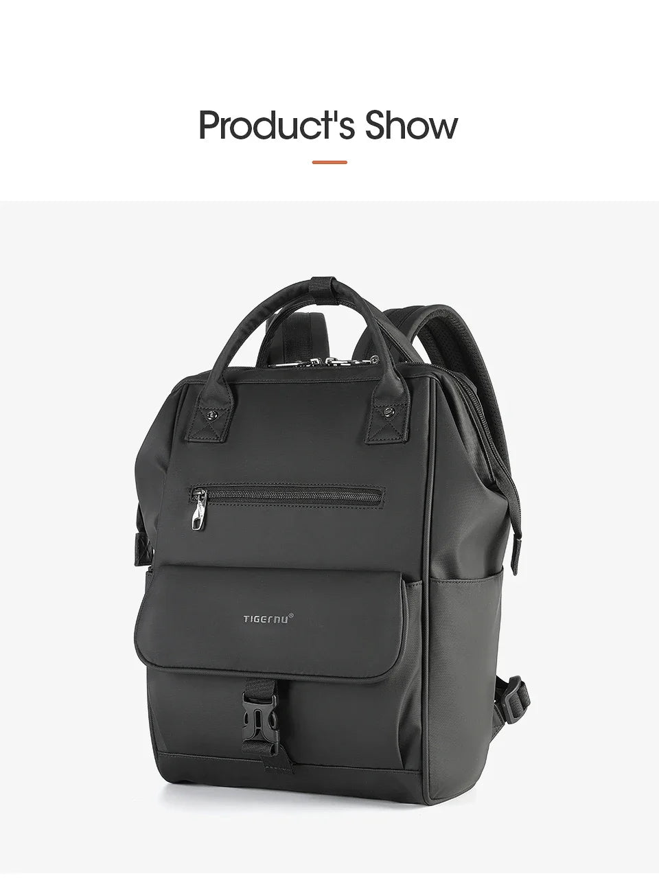 Tigernu New Ladies Casual Backpack For Women Splashproof TPU Travel Camping Female Handbags Light Weight Hiking School Backpacks