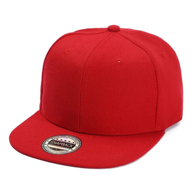 Spring and Summer Baseball Cap Flat Brim Camouflage Fashion Hip Snapback Hat Plain Gorras Bone Blank Caps