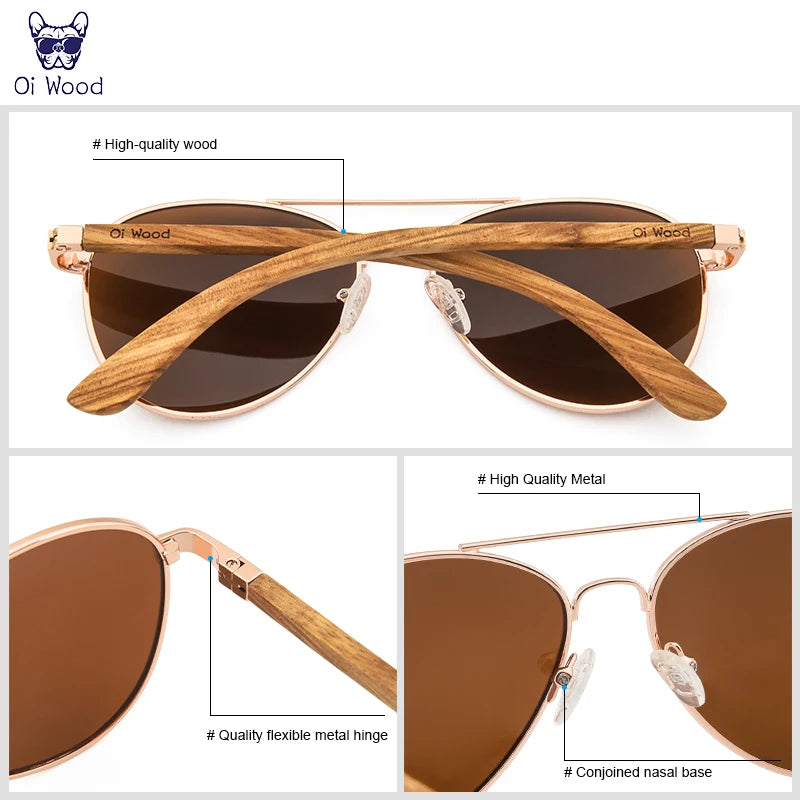 Sunglasses Pilot Sun Glasses Men Women Polarized Eyewear Blue