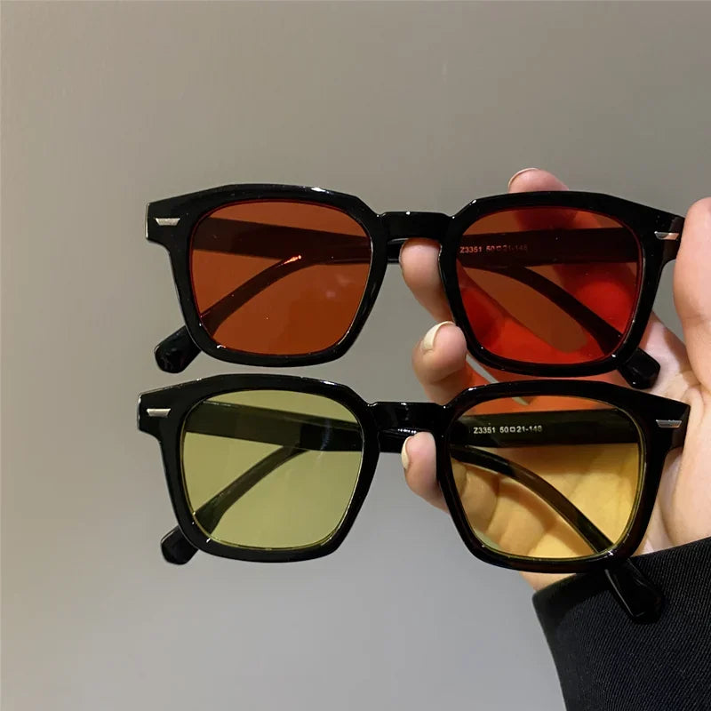 Vintage Sunglasses Wome Sun Glasses UV Protection Ultralight  Eyewear Fashion Luxury PC Unisex Outdoor Glasses