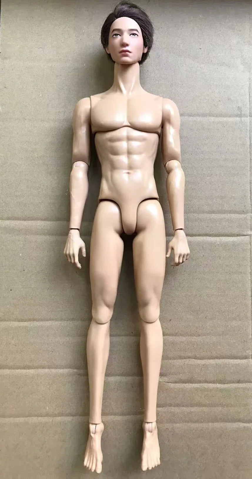 YUNYI Male Doll Body 1/6 Strong Muscle Solider Men Body Figures 14 Joints Movable Doll Figure Toys Christmas Gifts