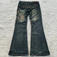 Baggy Jeans: Y2k Blue Jeans for Women