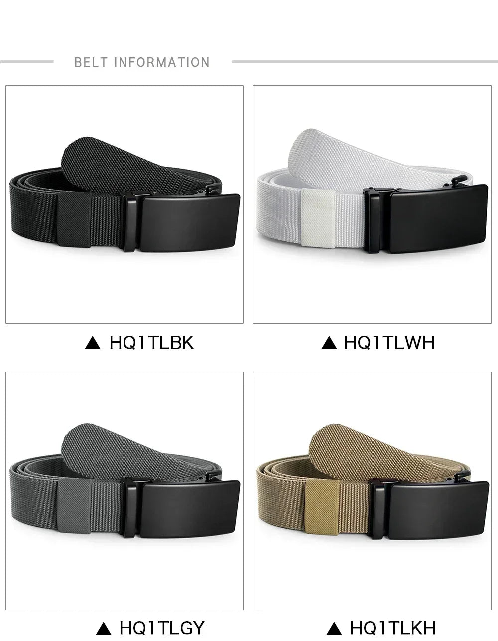 Men Belt Elastic Metal Automatic Buckle Army Outdoor Hunting Tactical Jeans Pants Belt Nylon Breathable Belts 150 Big Size Belts