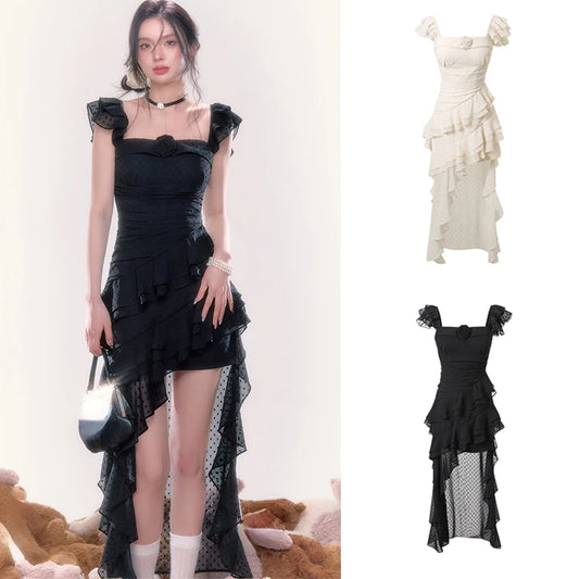 Formal attire Dresses: Women 2000s Vintage Clothing Casual Bodycon Slim