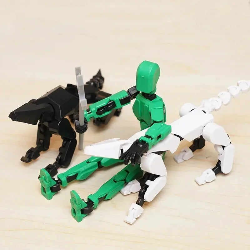 1PCS T13 Joints Figure Articulate Movable Dummy Doll Diy Assembly Toy 3D Printed Action Figure Stop Motion Animation Dummy Gift