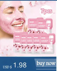 7pcs Moisturizing Facial Mask Hydrating Sleeping Face Sheet Masks Repairing & Nourishing Night Face Mask Skin Care