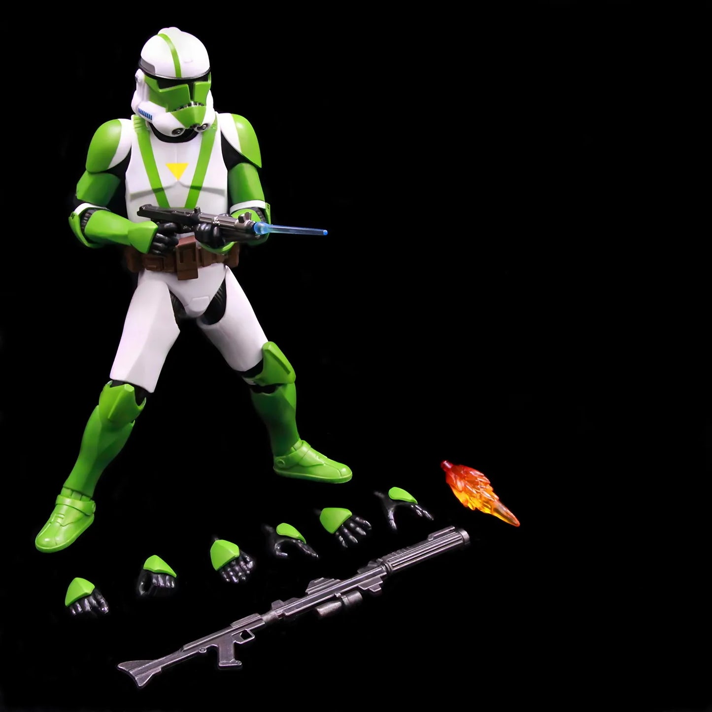 New Body(JOV3.0) - Star Wars 104th Trooper Wolf Pack Boost Sinker Comet Kamino ARC Trooper Grey Team 6" Action Figure Clone Toys