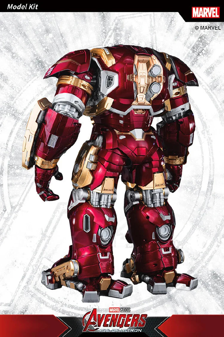 Fondjoy Marvel Anti-Hulk Armor Assemble Toy Movie Character Model 18 Inches Action Figures LED Can Emit Light Model Gift For Boy