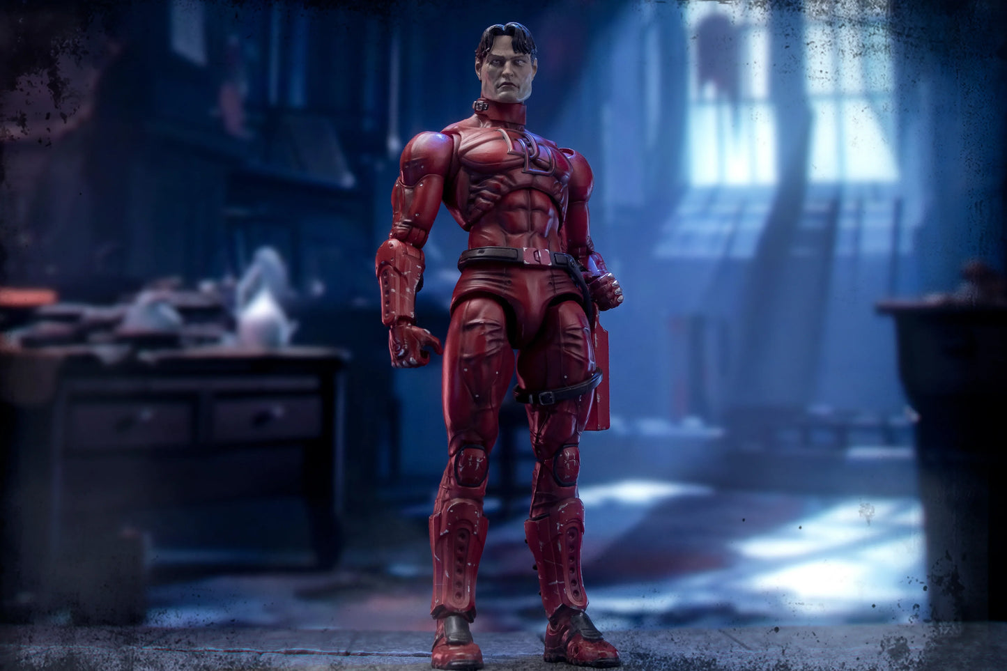 In Stock - FlefToys Marvel Daredevil Classic Red Shadowland Reborn Black 8" Action Figure Devil Defenders Matt Murdock Legends