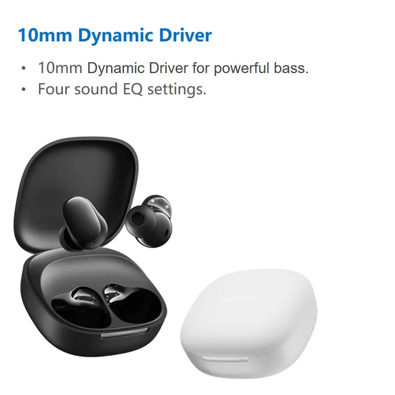 Global Version Redmi buds 6 Play Earphone AI noise cancellation for calls 10mm Dynamic Driver Bluetooth 5.4 TWS Headphone