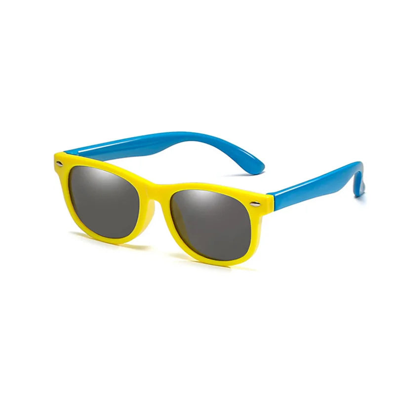 RUISIMO Kids Polarized Sunglasses TR90 Boys Girls Sun Glasses Silicone Safety Glasses Gift for Children Baby UV400 Eyewear