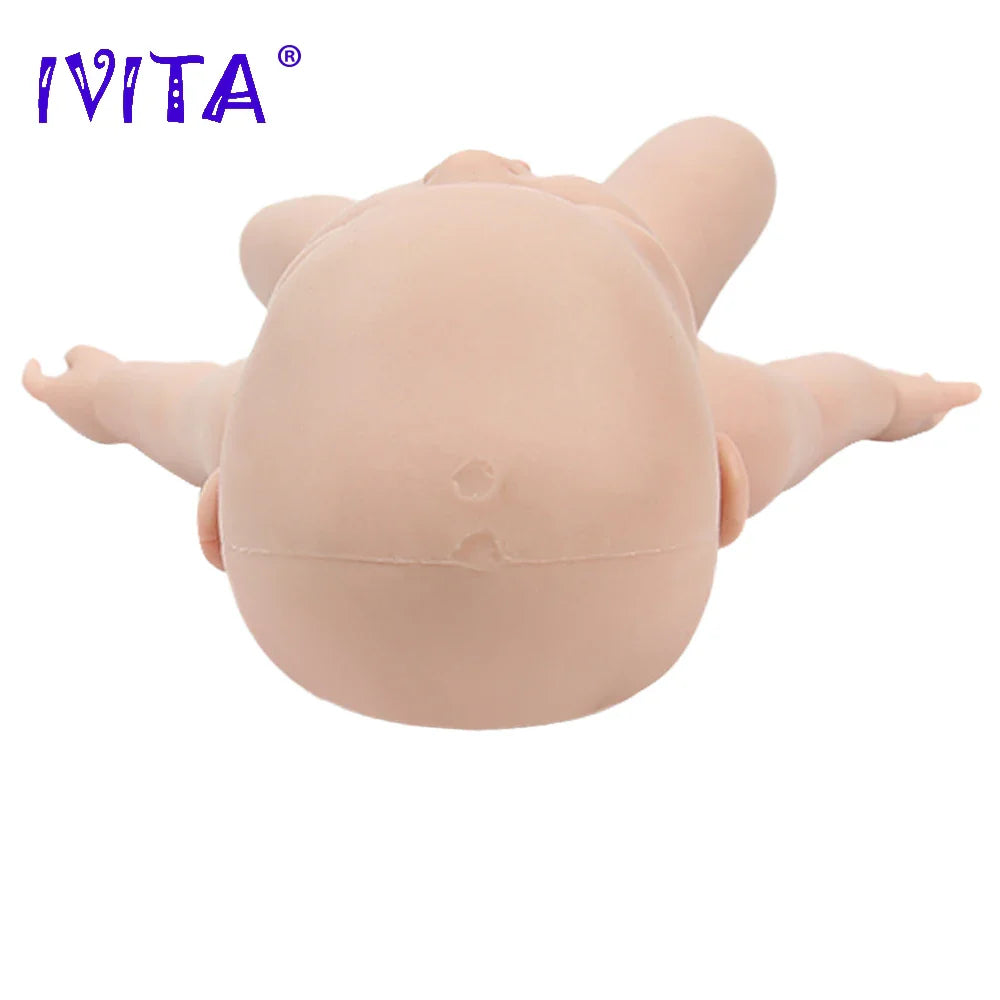 IVITA WG1526 43cm 2.69kg 100% Full Body Silicone Reborn Baby Girl Doll  Realistic Soft Dolls DIY Blank Babe Children Toys