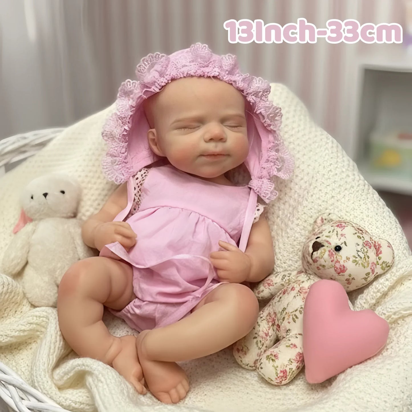 2 Sets Clothes & Washable Pascale Whole Body Silicone Bebe Reborn Girl With Open Mouth Soft Touch Newborn Silicone Girl Doll