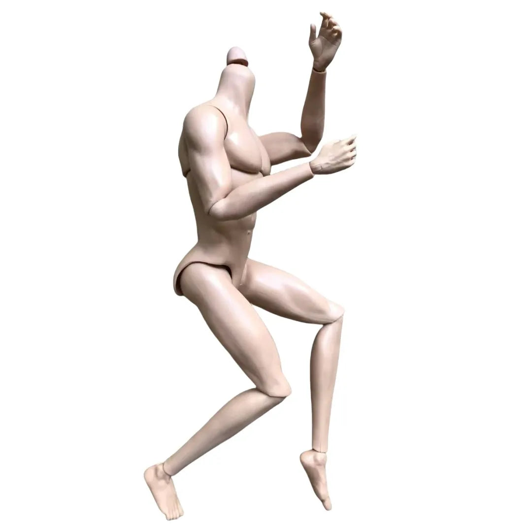 YUNYI Male Doll Body 1/6 Strong Muscle Solider Men Body Figures 14 Joints Movable Doll Figure Toys Christmas Gifts