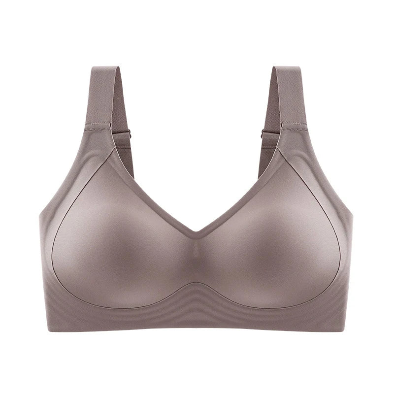 Wireless Bras for Women Seamless Full Coverage Bra No Underwire Soft Push Up