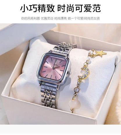 Luxury Women Watch Top Brand Fashion Steel Belt Ladies Quartz Wristwatch Montre Femme Beautiful Gifts Luxury Ladies Watches