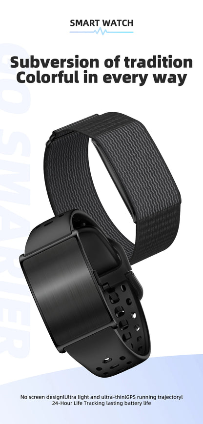 LIGE No Screen Smart Watch Men's Sports Outdoors Fitness Heart Rate Monitor 1ATM Waterproof New Smartwatch For Andrio IOS 2025