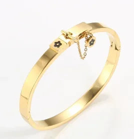 Stainless Steel With Zirconia Bracelet Simple Jewelry