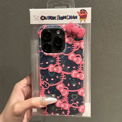 Phone Case For iPhone 16 15 14 13 12 11 Pro Max XR XS Max 7 8 Plus MINI Y2K Cartoon Cute Cover