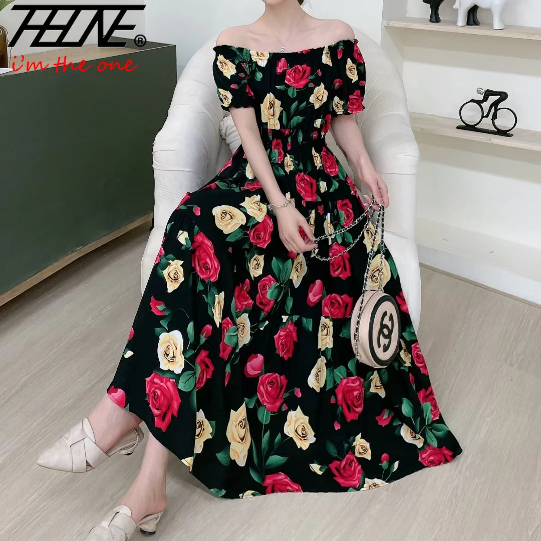 Vestidos Robe Maxi Long Dress Women Summer Indian Clothes Bohemian Cotton Linen