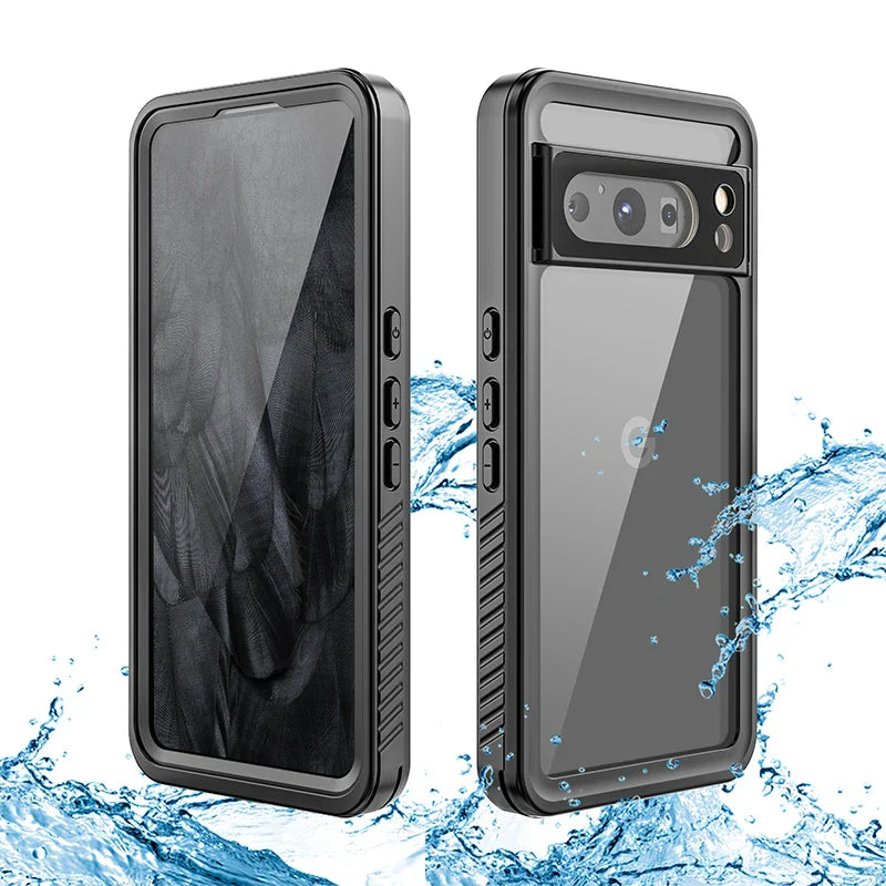 Bluetooth 30 Meter Deep Waterproof Case For iPhone 17 Air 16 15 14 13 12 Pro Max 11 Samsung Galaxy S25 S24 S23 S22 Ultra Note 20