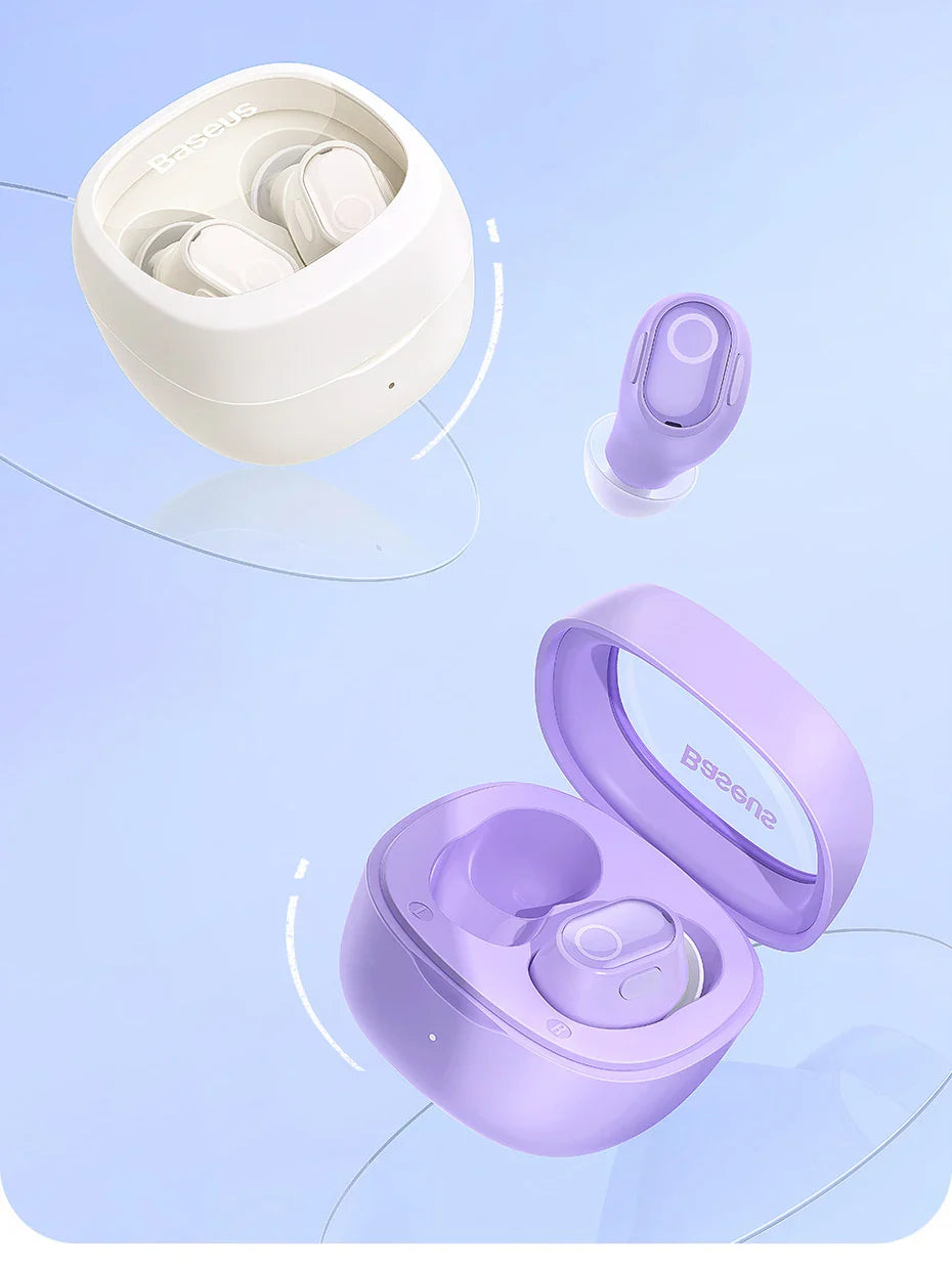 Baseus WM02 TWS Wireless Earphone Bluetooth 5.3 Headphone Headset True Wireless Earbuds Handsfree Ear Buds For iPhone 14 Pro Max