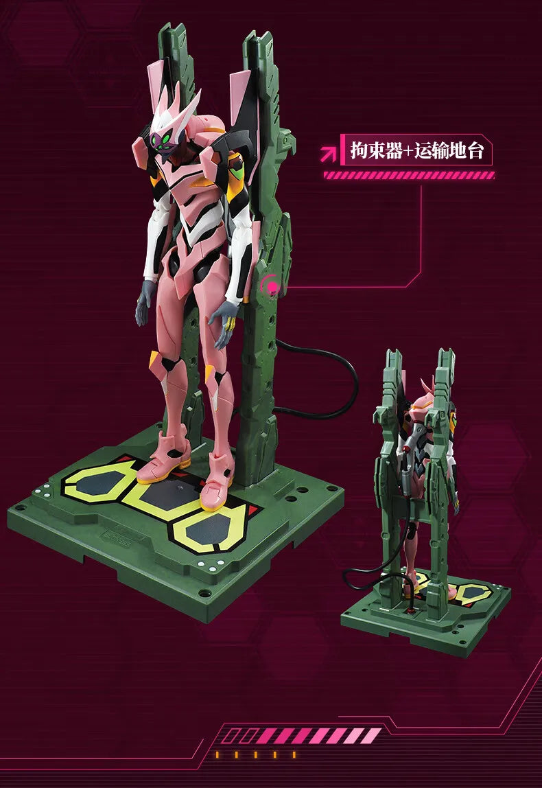 BLOKEES Original EVANGELION-02 01 08 EVA00 NEON GENESIS EVANGELION Asuka Shinji Assembled Action Figure Anime Robot Armor Toys