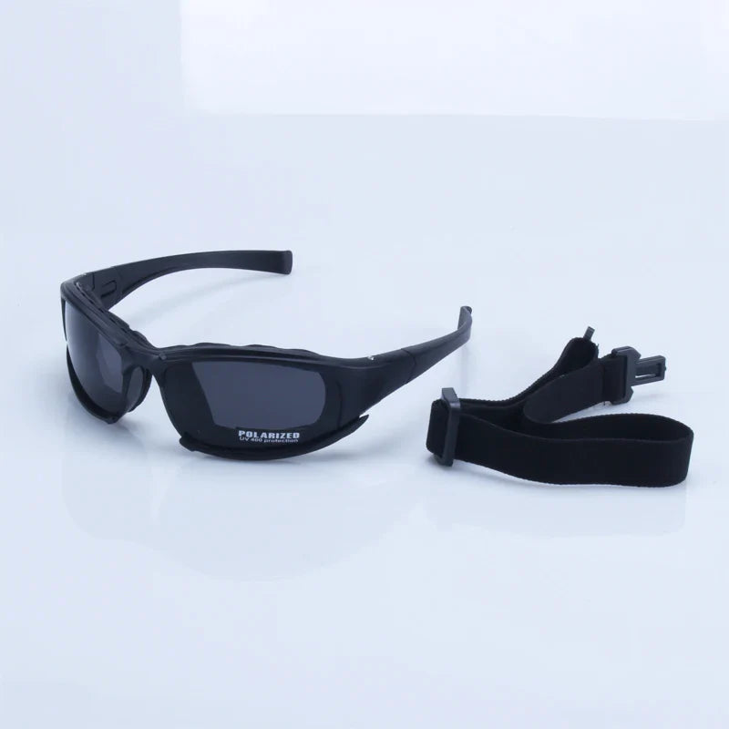 X7 Goggles Men Military polarized Sunglasses Bullet-proof airsoft shooting Gafas smoke lens Motorcycle Cycling Glasses