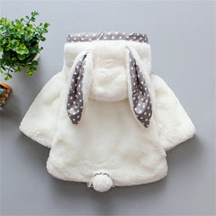 Autumn Girls' Shawl Coat Short Cute Flower Hooded Combination Short Sleeve Fashion Wool Sweater