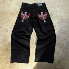 Y2K Jeans: Streetwear Jeans | Hip-Hop Pant |  Jnco Jeans