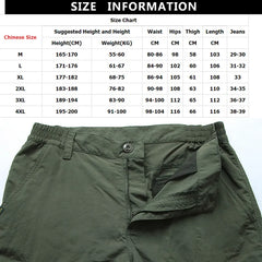 Outdoor Waterproof Tactical Cargo Pants Men Breathable Summer Casual