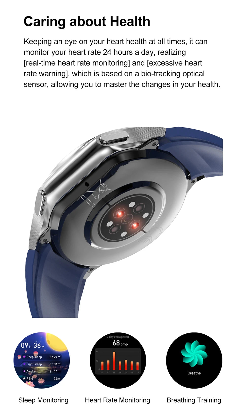 2025 New For OPPO Watch X Smart Watch 4GB Large Memory Music Video Player TWS Headphones AMOLED HD Business High-end Smartwatch
